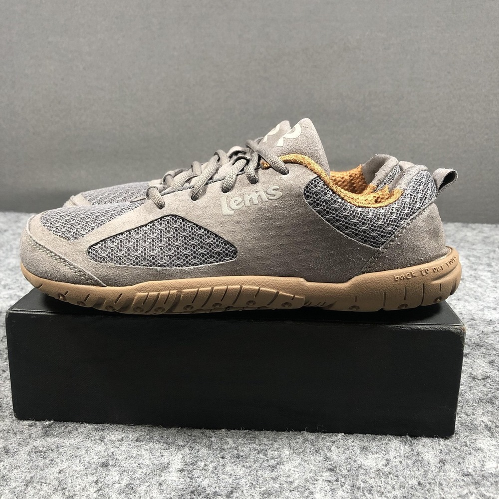 Lems Primal 2 Slate Shoes Mens Size 8 Gray Mesh Minimalist Barefoot Zero Drop - Picture 7 of 16